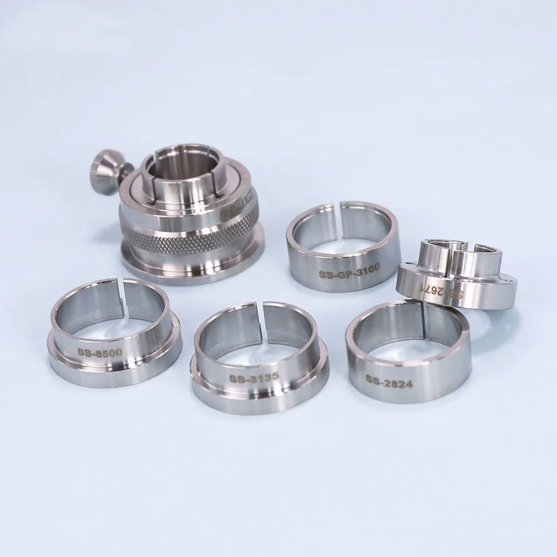 Бесплатная доставка вращающийся держатель для часов из нержавеющей стали