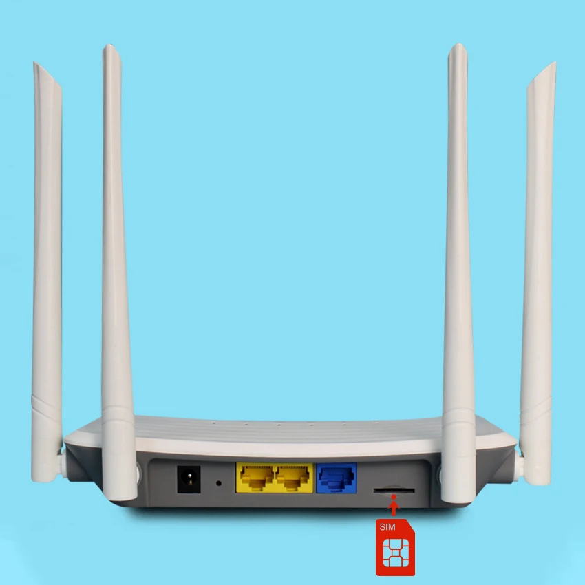 Комнатный беспроводной маршрутизатор с SIM-картой домашний Wi-Fi 4G LTE CPE | Компьютеры