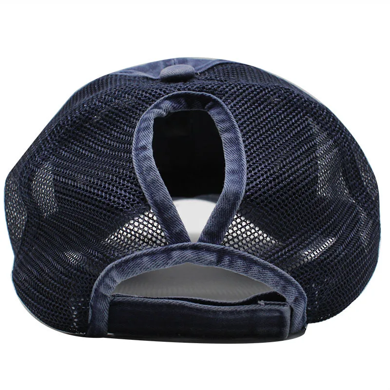 

sun hats washed cotton mesh adjustable men women summer spring snapback vintage baseball caps outdoor sports solid new mens caps