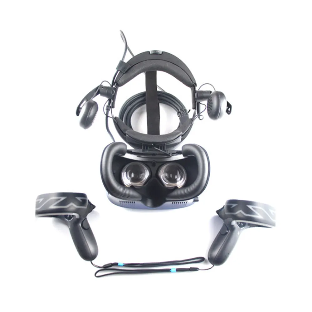 Мягкая кожа маска для глаз защита от пота коврик Замена HTC VIVE Cosmos VR гарнитура