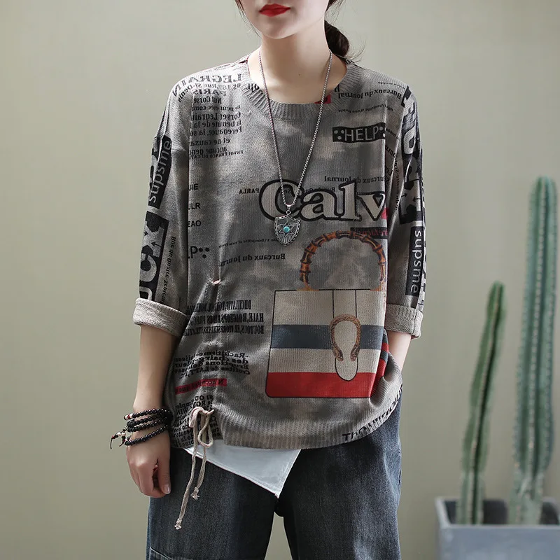 Весенняя футболка 2020 Модные женские пуловеры свободные универсальные топы новые