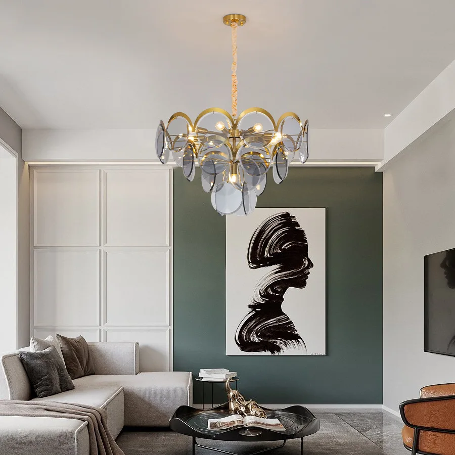 

modern led glass ball led iron lustre suspension hanging lights retro lamp hang industrial lamp bedroom