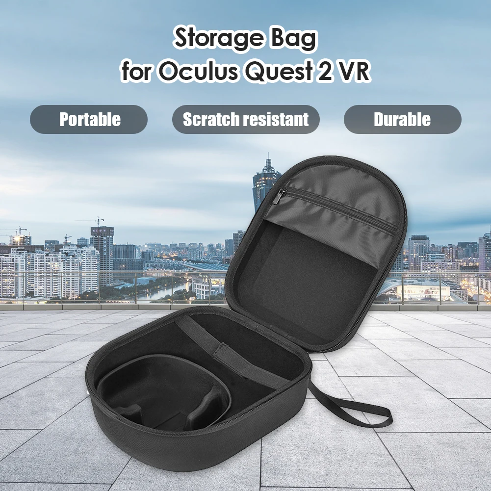 

Electronic Equipment Protective Pack Case Hard Shell EVA Portable Carrying Case for Oculus Quest 2 VR Headset Accessories
