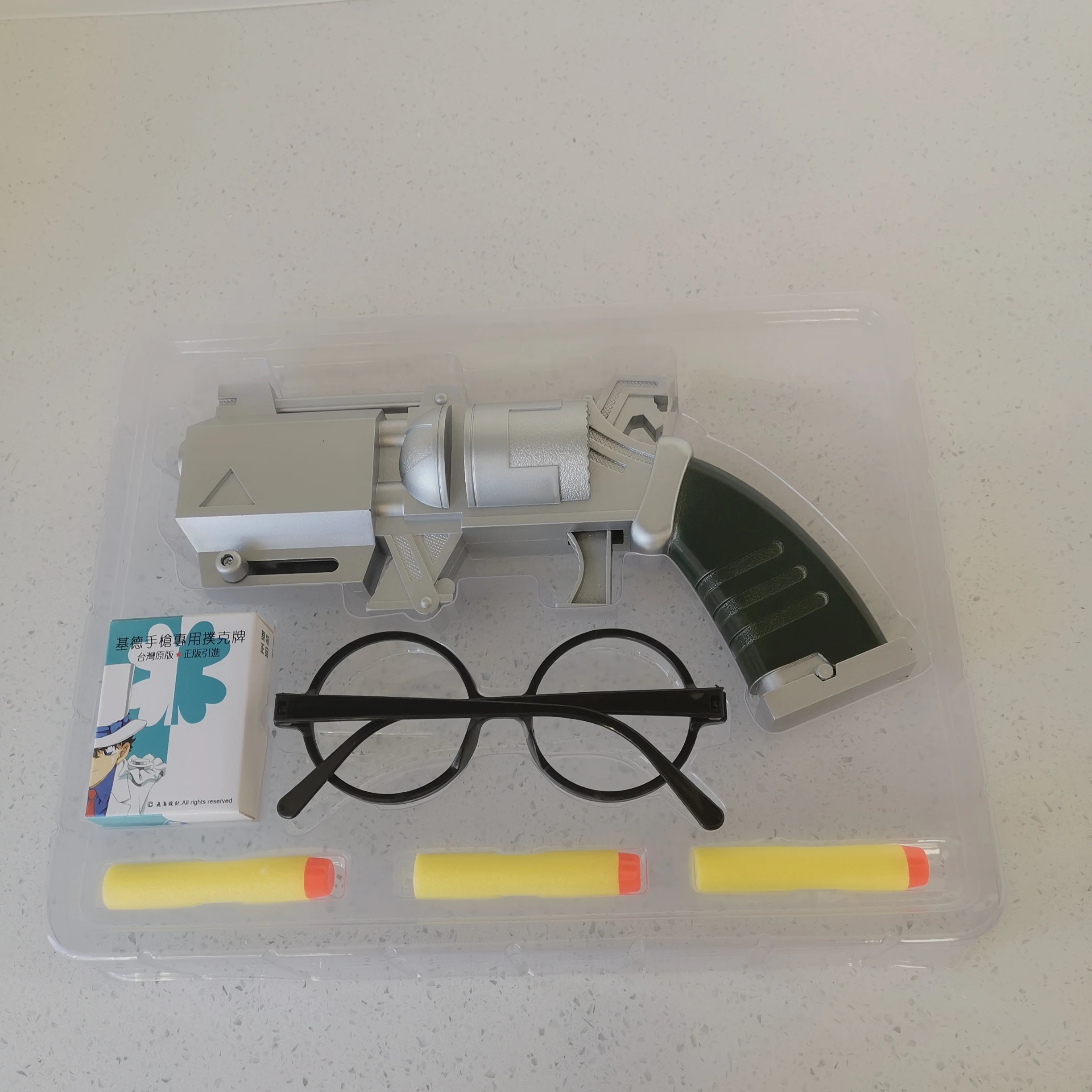 Детектив Конан Аниме Малыш Фантом вор куроба Кайто пистолет с картами Косплей |