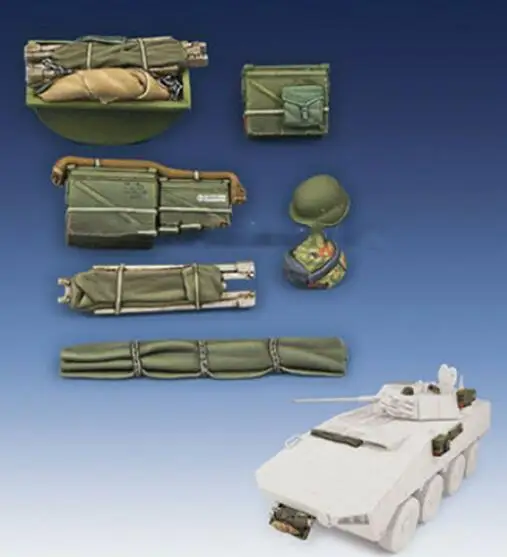 1/35 аксессуары для автомобиля (без автомобиля) набор из смолы | Игрушки и хобби