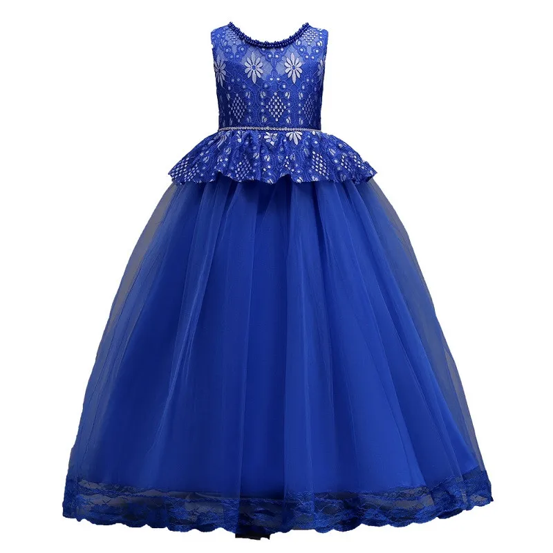 Детское платье для подружки невесты розовое белое красное в цветочек