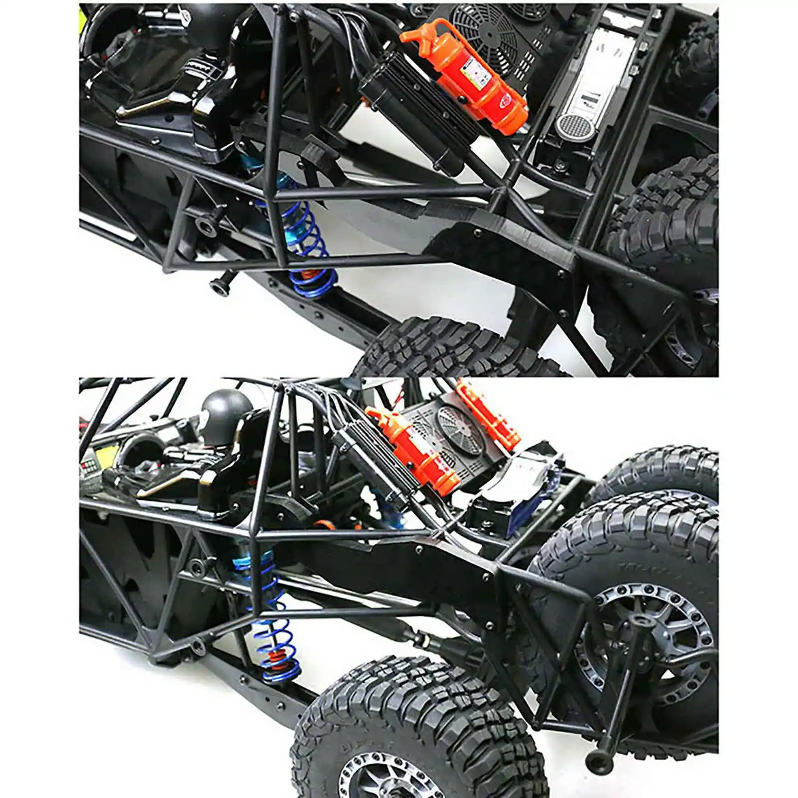 

Car Rear Reinforced Bracket Pipe Frame Tail Strengthen Support Mount for LOSI SUPER BAJA REY 2.0 RC Model Car Repair Accessories