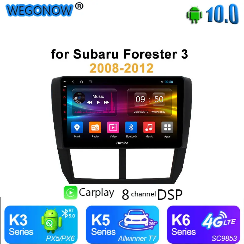 Ownice 360 панорамный Android 10 автомобильный DVD радио GPS навигатор плеер carplay 4G LTE DSP для