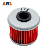 ahl 116 124pc motorcycle cartridge oil filter for honda crf150 crf250 crf450 crf450x crf450rx crf450rwe crf450r crf250rx