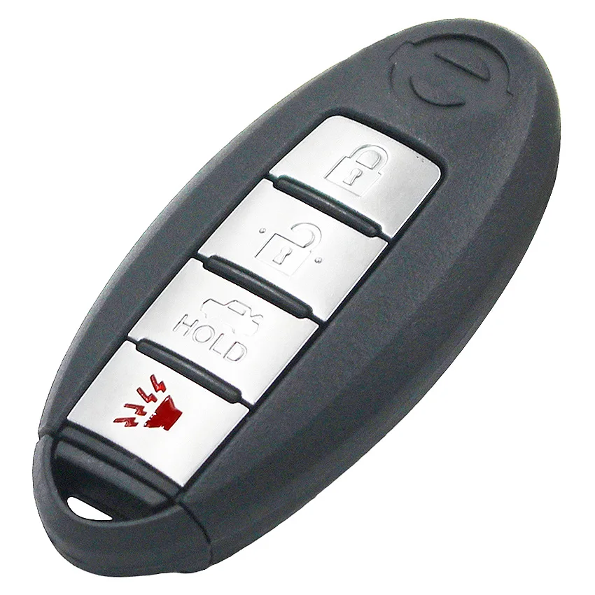 Дистанционный смарт ключ для входа без ключа 4 кнопки 3 + 1 315 МГц с чипом ID46 Nissan New