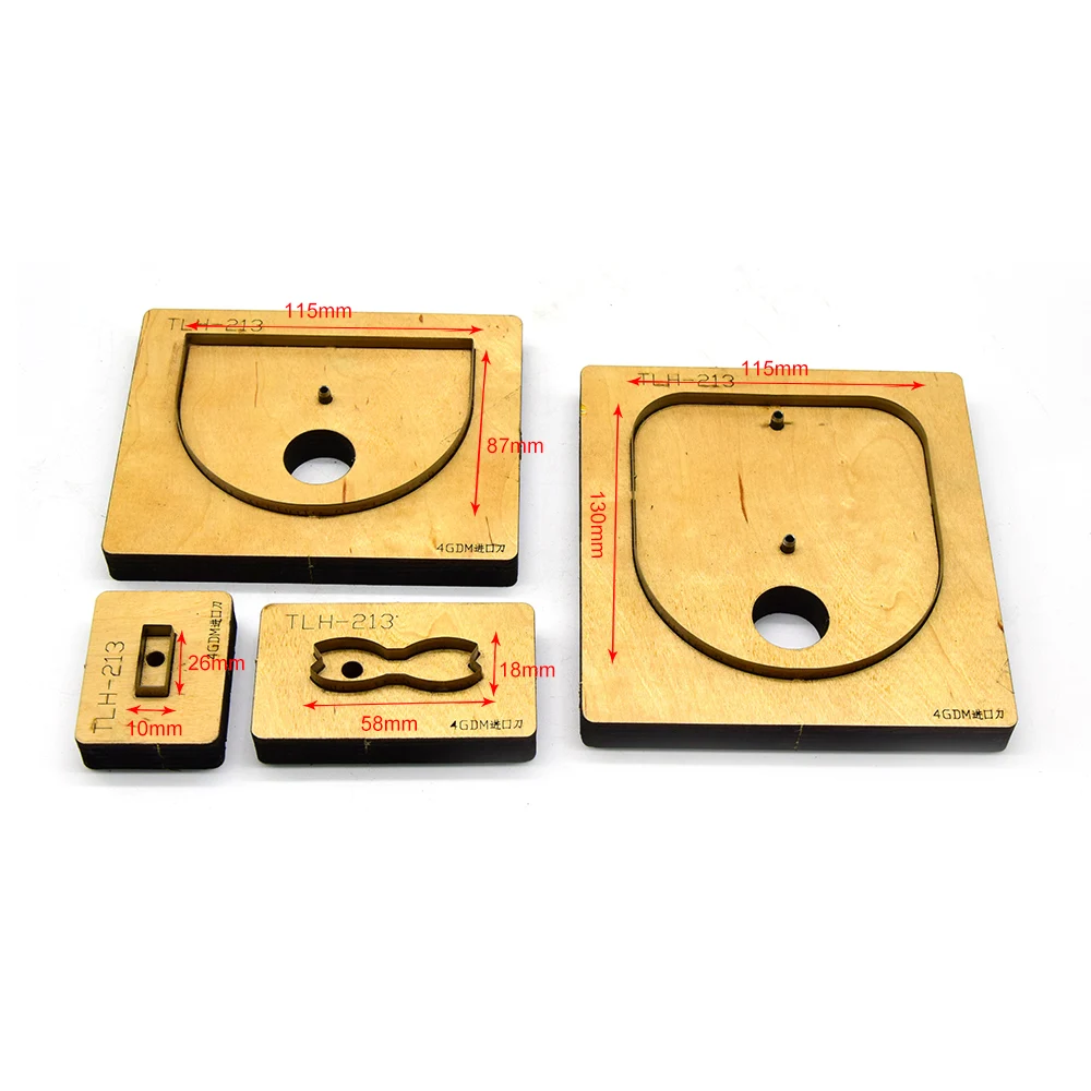 Wooden Die-cut Coin Purse Diy Craft Laser Mold Punch Tool Suitable For Die-Cutting Machine | Дом и сад