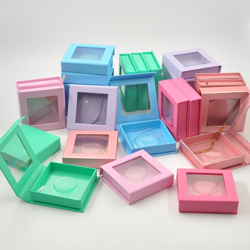 Магнитный чехол для ресниц с индивидуальным логотипом 25 мм|Накладные ресницы| |