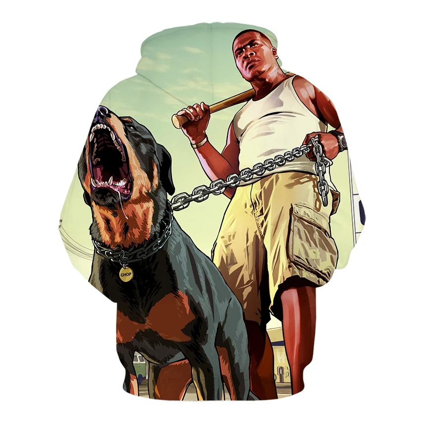 Модные мужские толстовки флисовая куртка Grand Theft Auto Game GTA 5 осень зима дизайнер известный бренд Мужская мода пальто