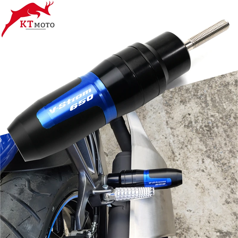 Для V Strom 650/XT Vstrom DL650 2017 2020 мотоцикла CNC аксессуары защита от падения выхлопной