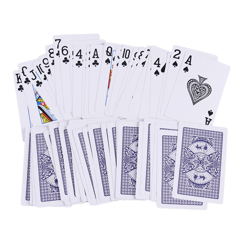 54 карты/1 набор настольная игра в покер с классическим узором игральные карты