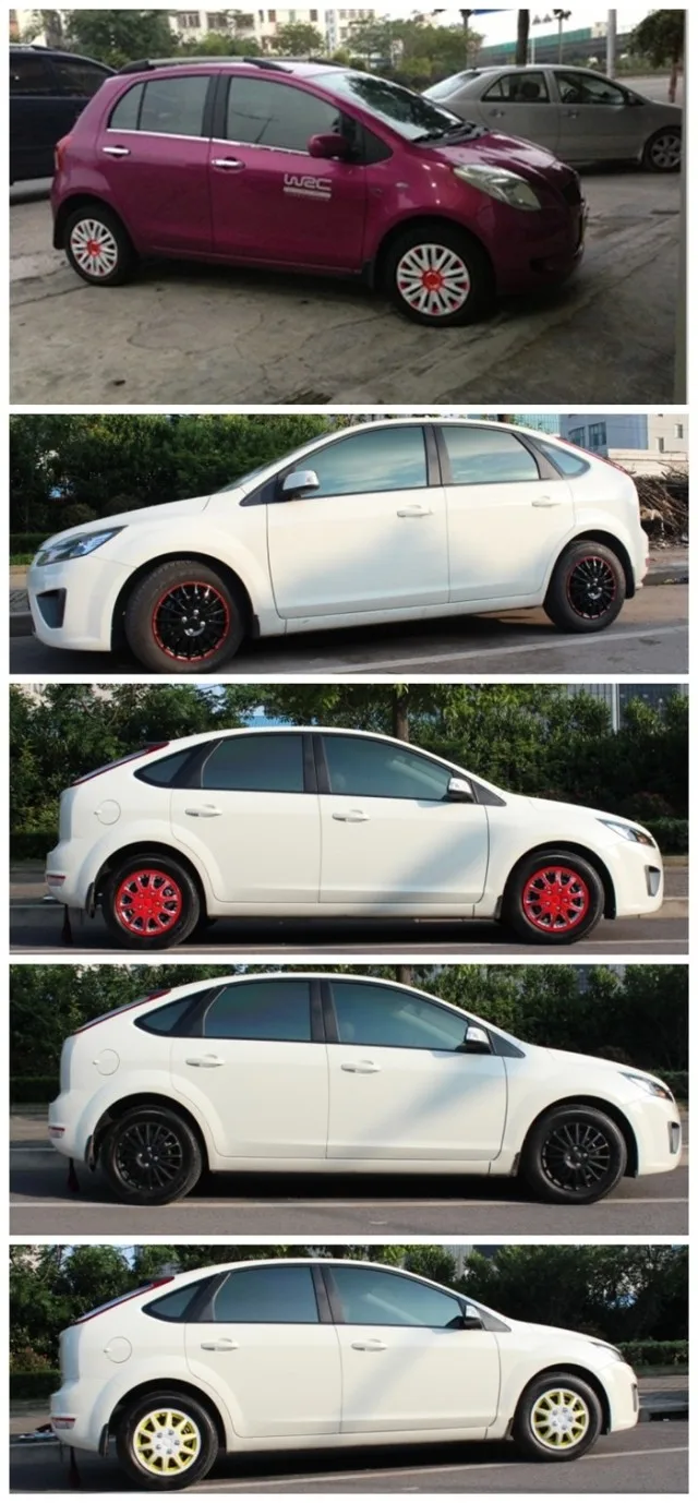 Автомобильный Стайлинг для Mazda2 4 шт./компл. подшипник ступицы колеса для автомобиля(крышка 14-дюймовый прилегают к установке железа и стальное кольцо концентратор