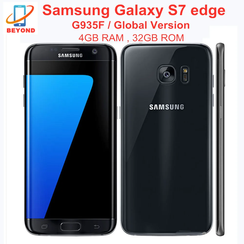 

Samsung Galaxy S7 edge G935F Global Version Original 4G LTE Cell Phone Octa Core 5.5" 4GB RAM 32GB ROM NFC Exynos Mobile Phone