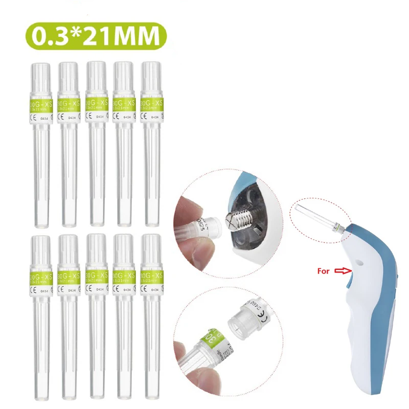 50pcs 21mm needle Лазерная плазменная ручка для век, подъемная ручка, морщинистая кожа, подтягивающая, против морщин, плазменная ручка для удаления пятен, ручка для татуировки - Цвет: 50pcs 21mm needle
