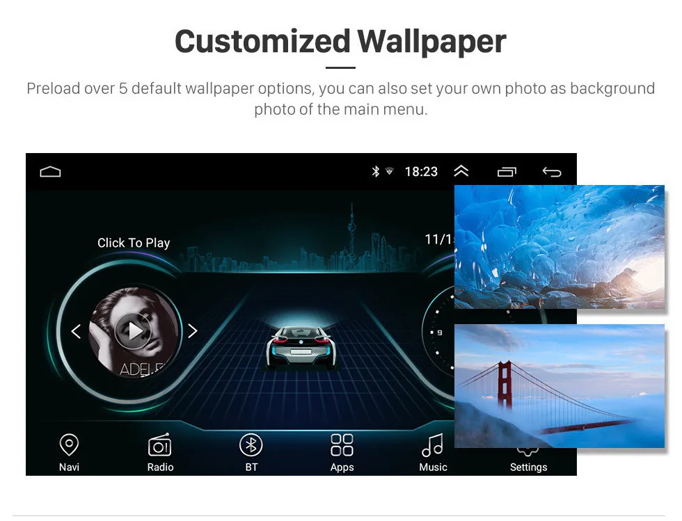 Harfey Android 9,1 10,1 дюймов HD сенсорный автомобильный радиоприемник для Honda Accord 7 2003-2007 gps Bluetooth головное устройство Автомобильный мультимедийный плеер