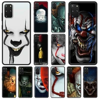 horror it movie the clown funda case for samsung galaxy s20 fe s21 s10 plus s9 s21 s10e s8 ultra phone cover fashion shell coque