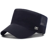 fashion men women outdoor sport quick dry cadet army cap adjustable military hat flat top baseball sun cap