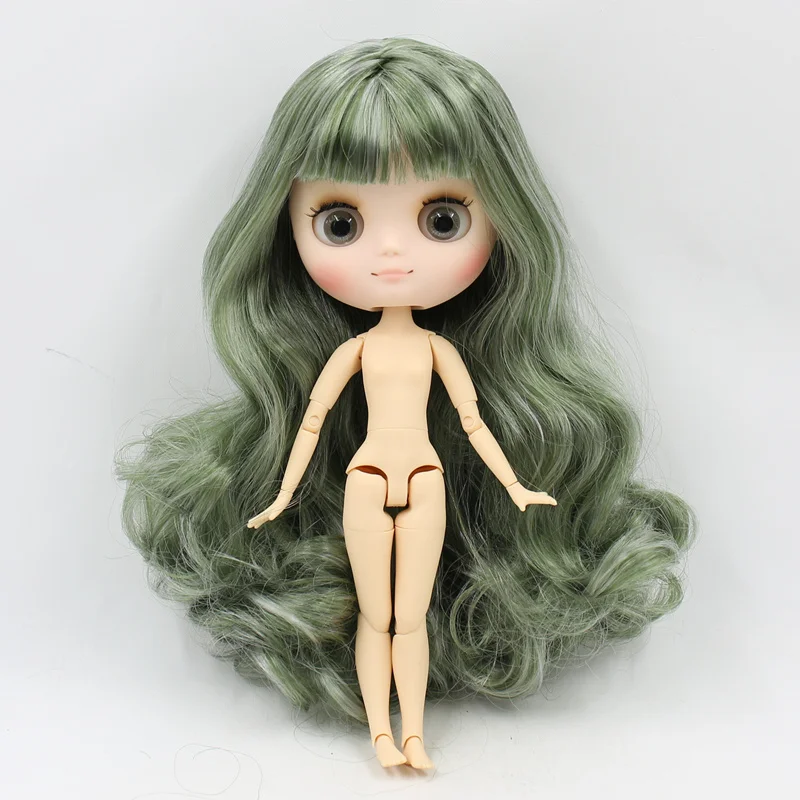 Кукла Middie blyth, Обнаженная, 20 см, шарнирное тело, матовое лицо с макияжем, серые глаза, мягкие волосы, сделай сам, игрушки, подарок с жестами