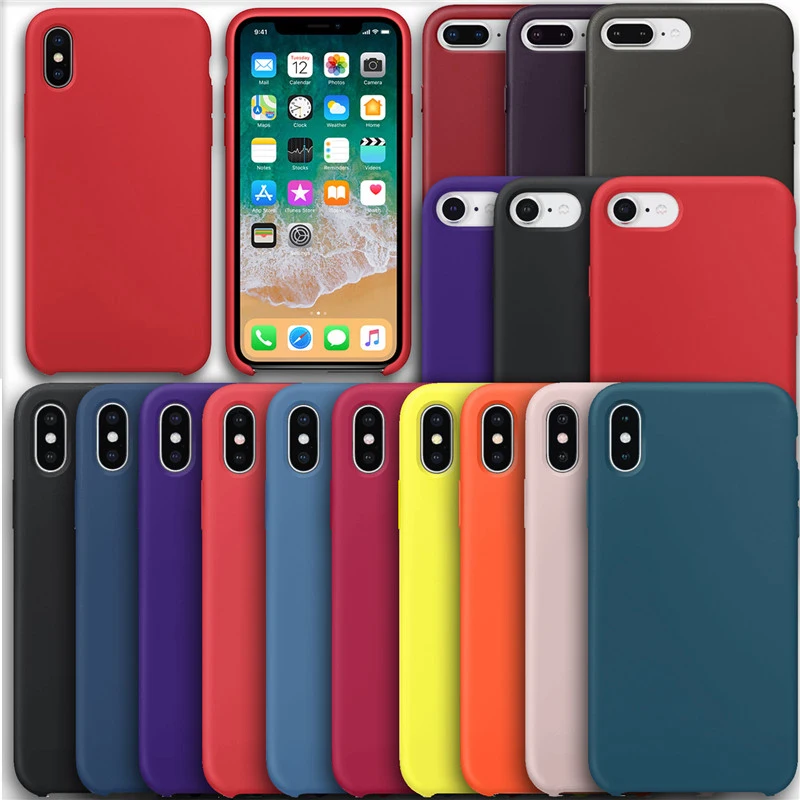 С логотипом Официальный силиконовый чехол для iPhone 11 Pro Max чехлы телефонов