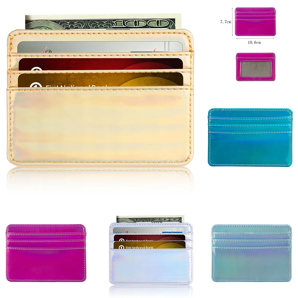 

Fashion Rfid Blocking Pu Leather Wallet Credit Id Card Holder Purse Money Case