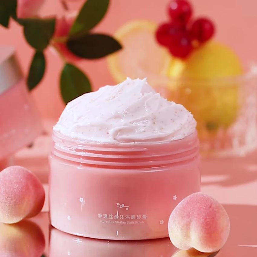 

Body Wash with Nicotinamide, 250g, Moisturizing Body Wash Scrub, Fragrance Body Wash to Exfoliate Rough and Bumpy Skin