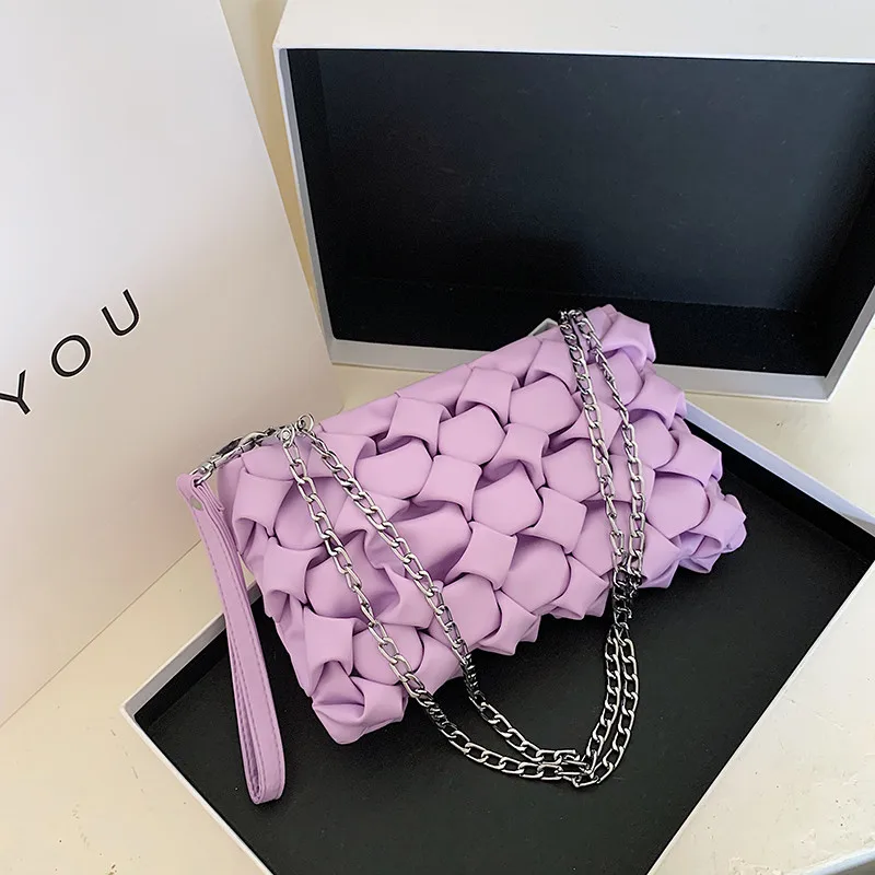 Маленькая плетеная Сумка с клапаном для женщин 2020 новая сумка на плечо хорошего