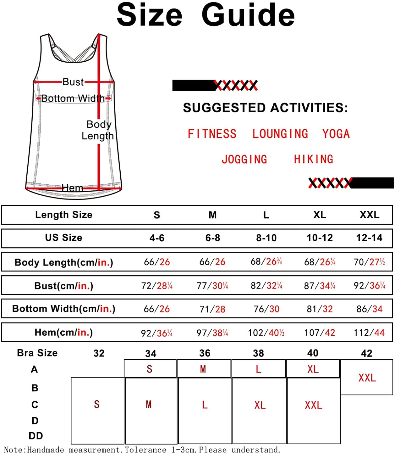 

Women Yoga Sports Tops Bra Vest- Workouts Clothes Activewear Built in Bra Tank Tops Quick Dry Slim Fit