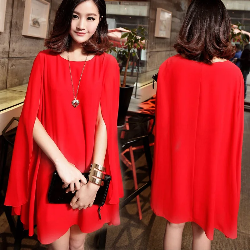 

Women Summer Loose Irregular Coak Chiffon Shirt Blusa OL Lady Fashion Split Sleeve Casual Top