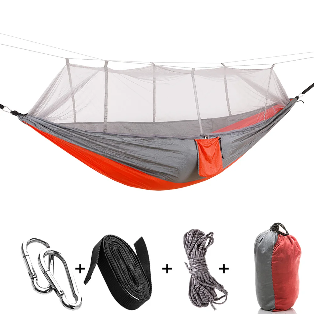 Гамаки парашютные портативные из прочной ткани подвесной гамак для отдыха на