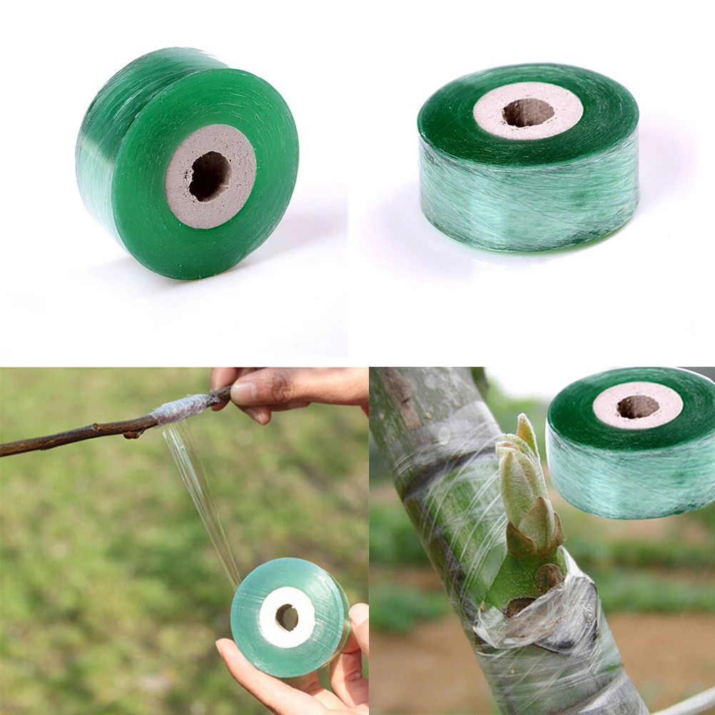 

Plants Tools Self-adhesive Nursery Grafting Tape Stretchable Garden Flower Vegetable Grafting Tapes Supplies 1Roll 2CM x 100M