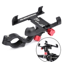 bicycle phone mount aluminum alloy bike racks motorcycle handlebar holder non slip road mtb moblie cell phone clip accessories