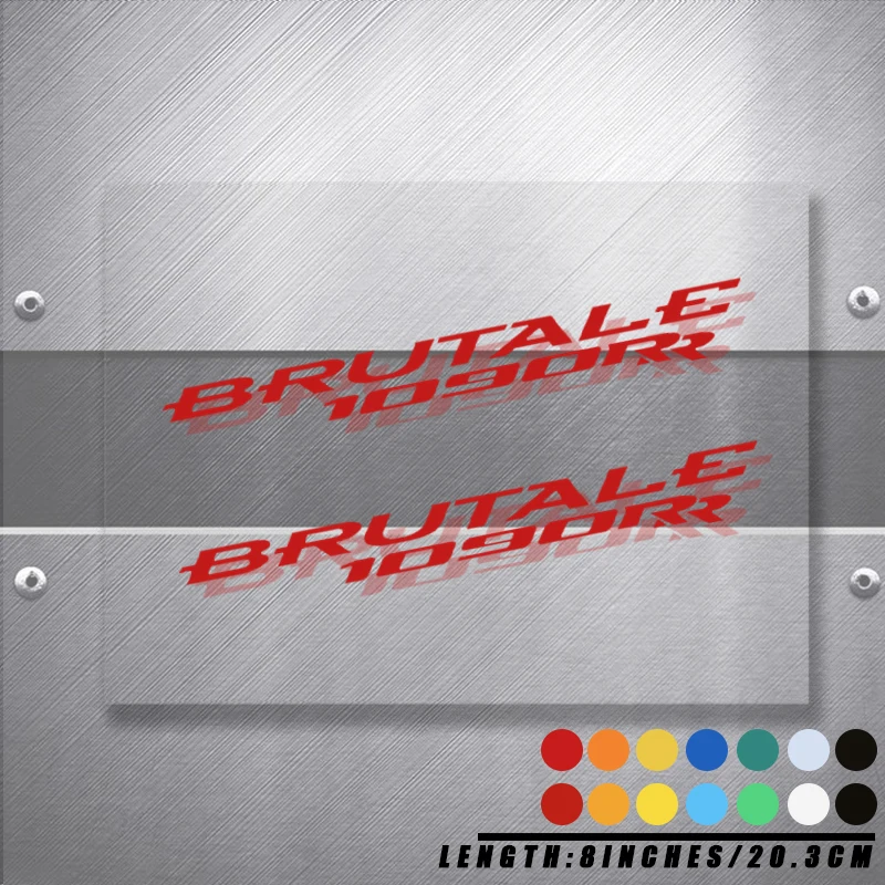 Наклейки на мотоциклетный велосипед, топливный бак, стикер, шлем на колесо, велосипедная Светоотражающая обода, логотип, наклейка для Agusta BRUTALE 1090RR 1090 RR