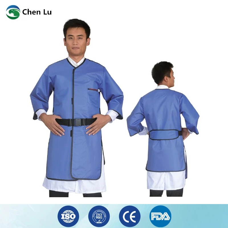 

Direct selling radioactivity protection 0.5mmpb double sides long-sleeved jacket gamma ray and x-ray protective lead clothing