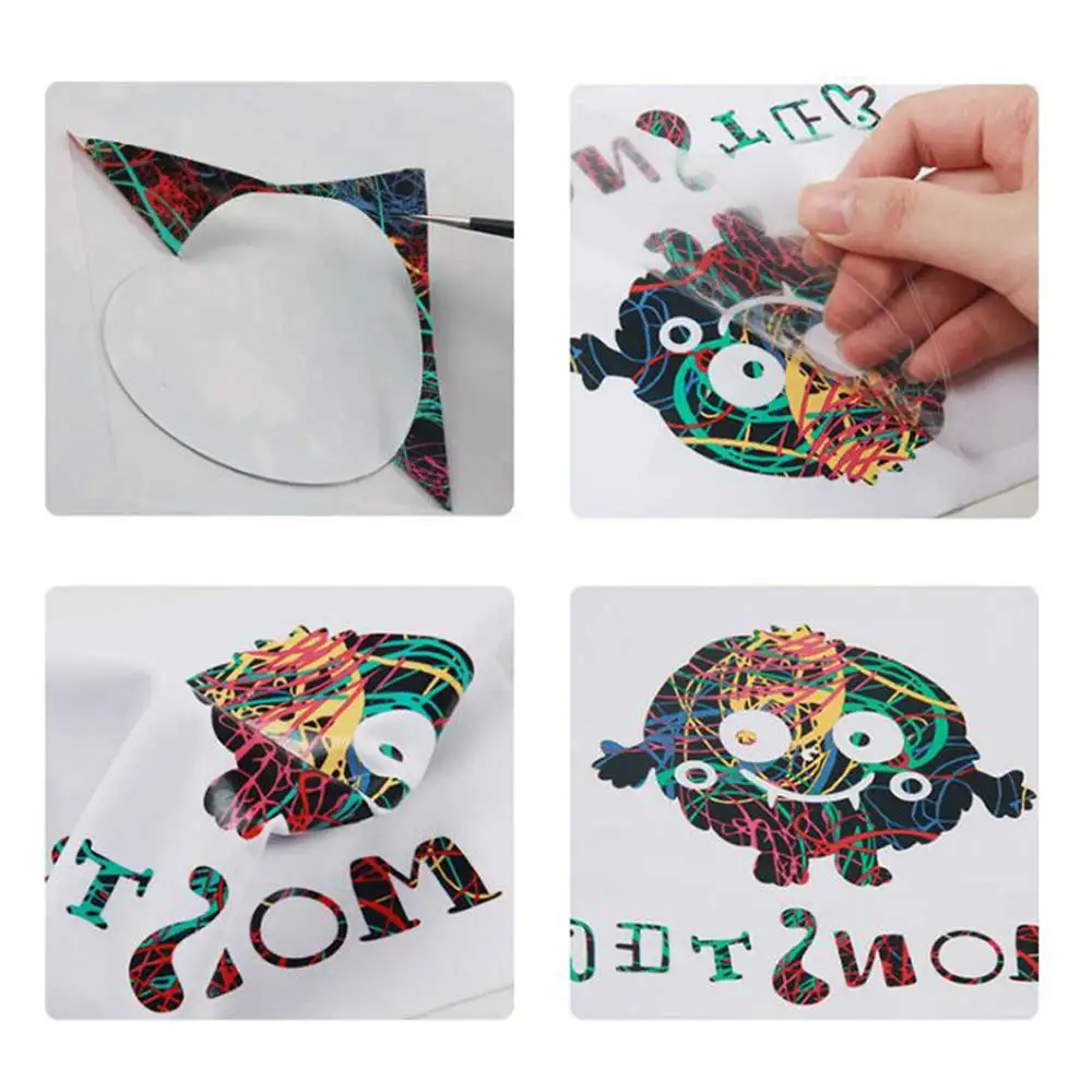 Виниловая теплопередача с 3D рисунком виниловая помощью утюга HTV для одежды