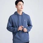 Новинка 2021, весенние толстовки, свитшоты для мужчин, 100% хлопок, повседневная одежда с капюшоном в простом стиле, в стиле хип-хоп, мужская одежда XLS123100