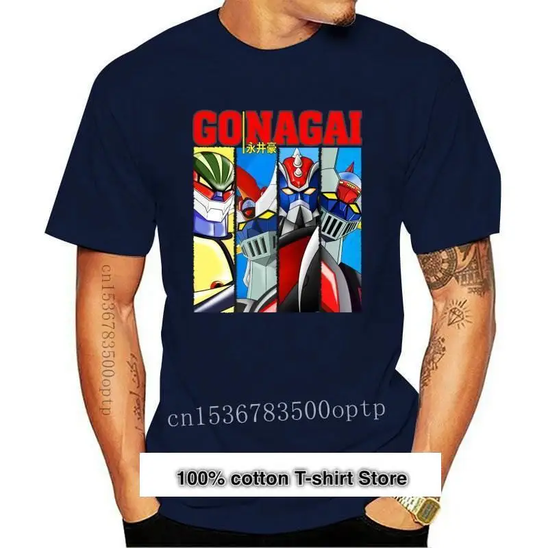 

Camiseta de ROBOT унисекс, camiseta de MAZINGA, Grand ZER, JEEG, golпримение, аниме, GONAGAI FINO TG, с рисунками из мультфильмов, moda 2021