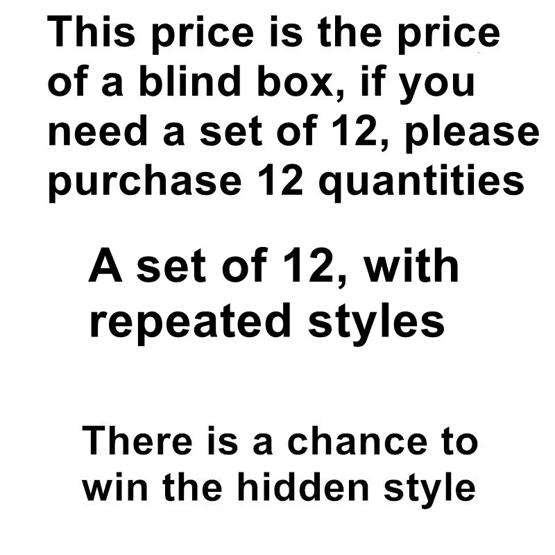 

Original 9 Style My Little Rainbow Pony Blind Box Anime Figure Model Toys For Kids Cute Gift Random PVC Figurine Toys