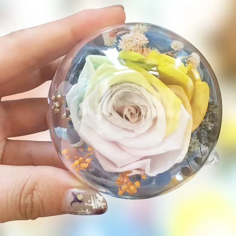 Пластик прозрачный Рождественские шары Сделай Сам подвесной шар-безделушка