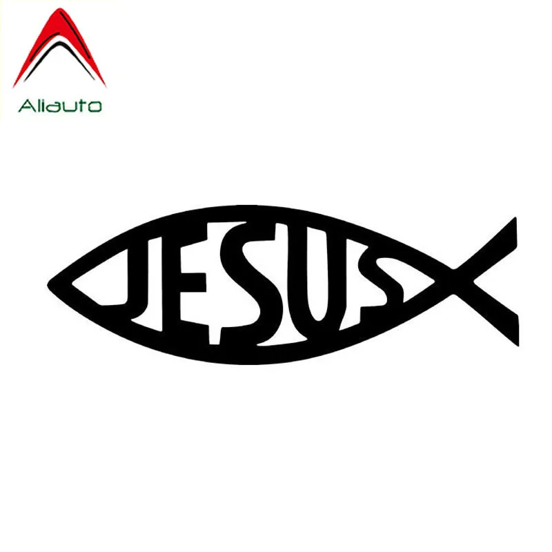 Aliauto личностные светоотражающие автомобильные наклейки с изображением Иисуса