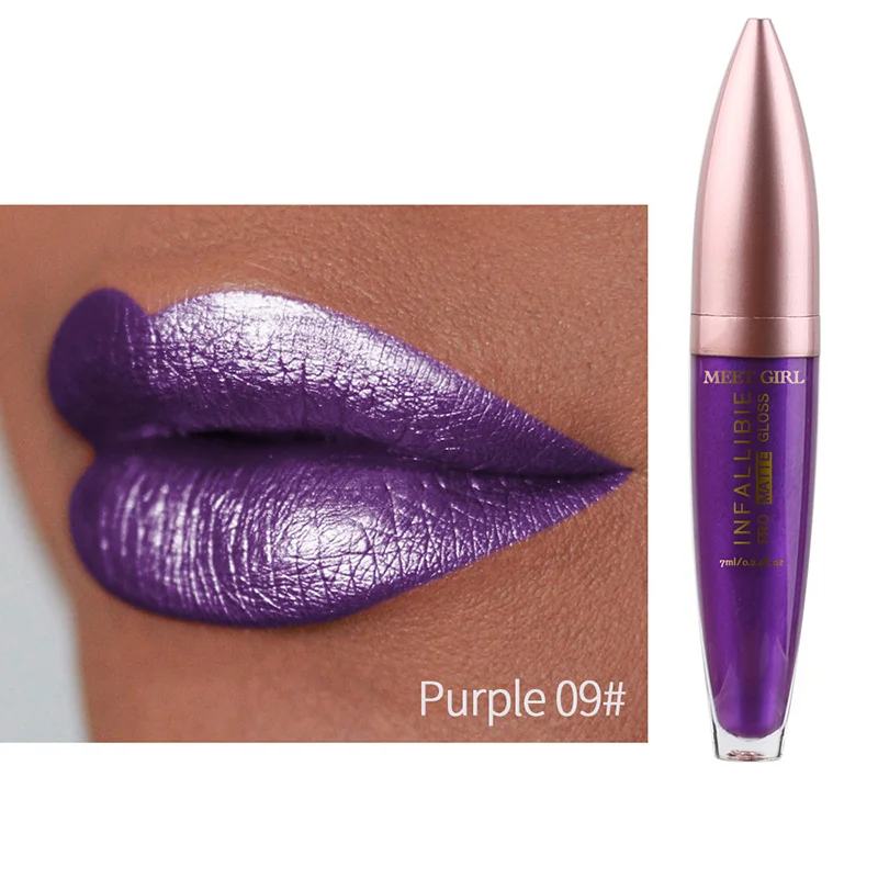 1 шт. водостойкая жидкая помада с блеском| |