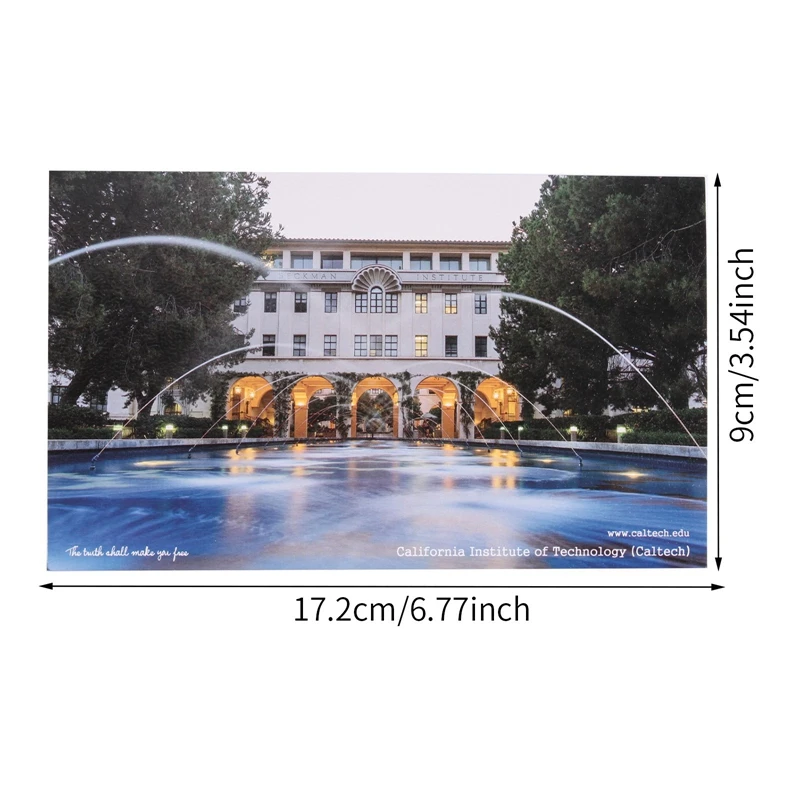 

100 sheets/lot World Famous Brand Colleges Universities Landscapes Harvard Oxford University Postcard Greeting Wish Card