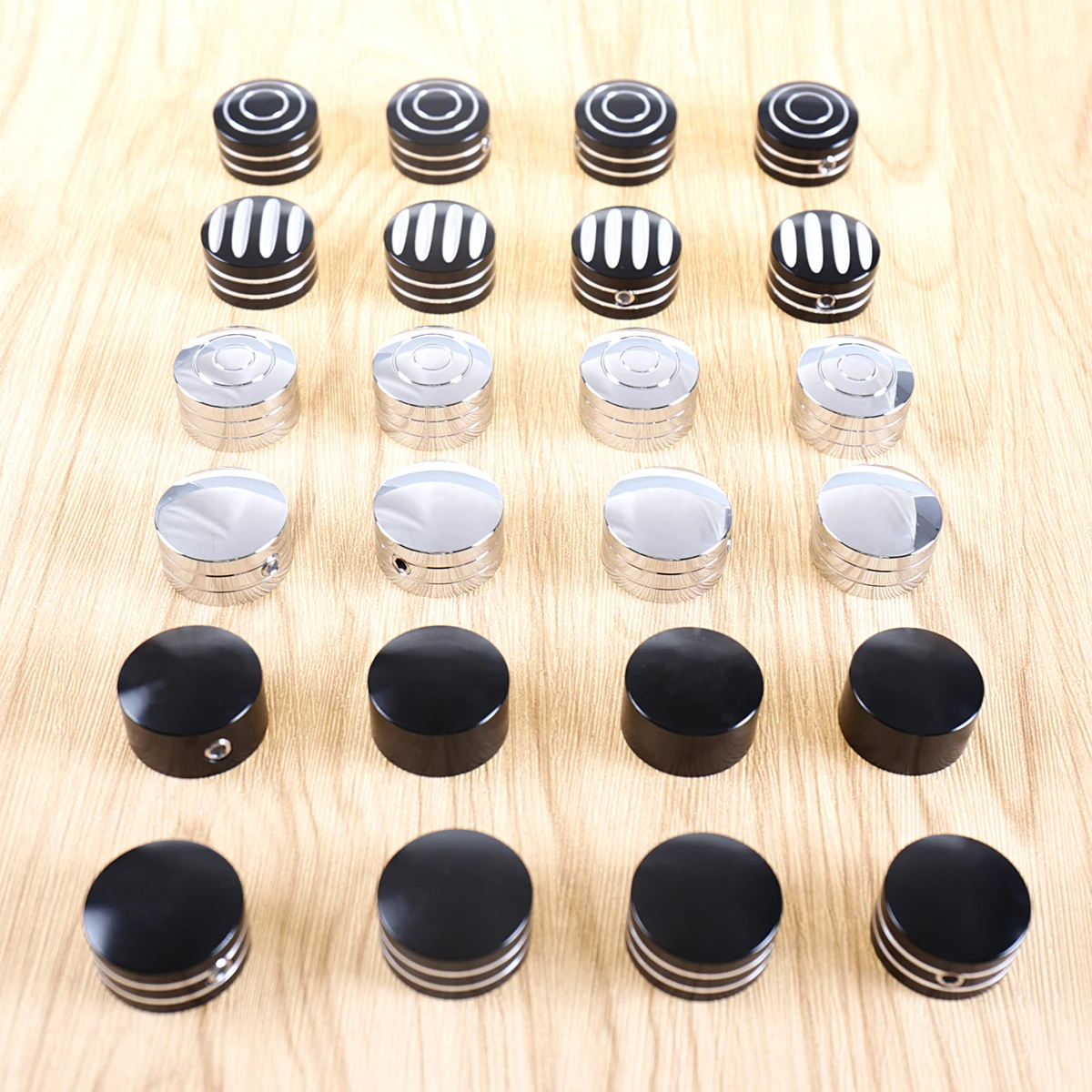 Хромированная/черная свеча зажигания Крышка болта для Harley Twin Cam Touring Sportster 883 Street