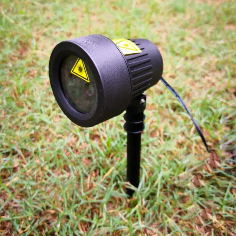 Уличный светильник с рождественской звездой s лазерный проектор душ на