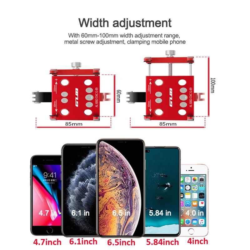 

Universal Aluminum Bicycle Phone Holder Bike Motorcycle Mount install Action Camera Phone Bracket for iPhone 11 Samsung Xiaomi