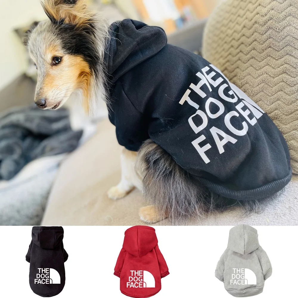 

Fashion Dog Hoodie Winter Pet Dog Clothes For Dogs Coat Jacket Cotton Ropa Perro French Bulldog Clothing For Dogs Pets Clothing