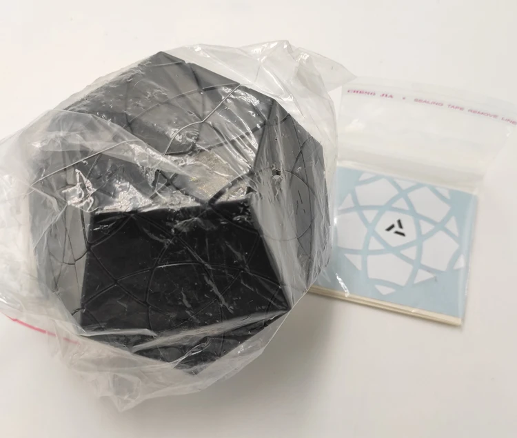 Набор для творчества AJ Bauhinia Dodecahedron II черный|cube stickerless|puzzle cubedayan stickerless |